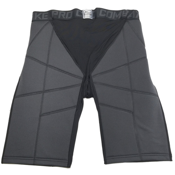 Nike Pro Combat Compression Sliding Shorts Mens - Picture 2 of 4